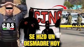 🚨 quotESTA PLAZA SE RESPETAquot Grupo Elite CJNG Abaten A 20 Mafiosos Del Mayo Zambada [upl. by Anelas]