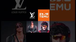 Dr disrespect is a Temu Bret hart [upl. by Esertal]