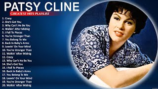 Patsy Cline Greatest Hits  Patsy Cline Greatest Hits Full Album  I Fall To Pieces 1289 [upl. by Hales]