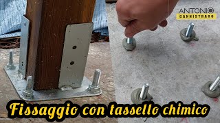 Come usare il tassello chimico Per ancoraggi di carichi pesanti e duraturi [upl. by Annaihs]