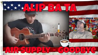 Alip ba ta🎸Air Supply  Goodbye🎸fingerstyle cover \🎸reaction shorts alipbata airsupply [upl. by Nguyen]