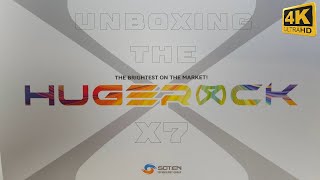 Unboxing The HUGEROCK X7 Tablet The Brightest Tablet on the Market [upl. by Ailelc484]