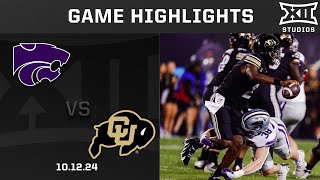 Kansas State vs Colorado Highlights  2024 Big 12 Football [upl. by Lemert]