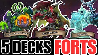 Les 5 MEILLEURS DECKS pour GAGNER en BRAS DE FER [upl. by Farron601]