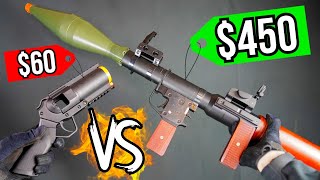 Cheap vs Expensive Airsoft Grenade Launchers [upl. by Arikat]