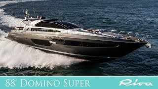 Luxury Yacht  Riva Yacht 88 Domino Super  Ferretti Group [upl. by Affrica97]