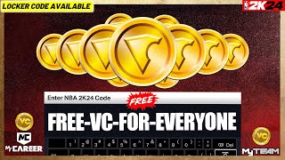 New Guaranteed Free VC Locker Code and Free MT with All New Rewards NBA 2K24 Locker Codes [upl. by Atteiluj285]