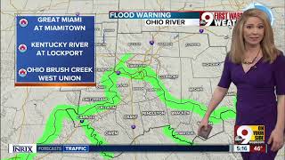 Ohio River rising to worst flood level since March 1997 [upl. by Lars]