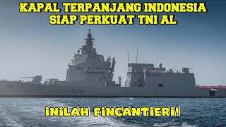 CEO Fincantieri Datang Kapal Terpanjang Indonesia Siap Perkuat TNI AL [upl. by Balough]