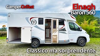 Elnagh Baron 560 semintegrale dal prezzo invitante e con un garage generoso [upl. by Dlonra631]