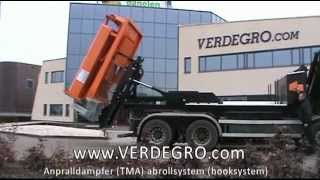 Verdegro Anpralldämpfer Abrollsystem  TMAUS Hooksystem Germany [upl. by Mclain]