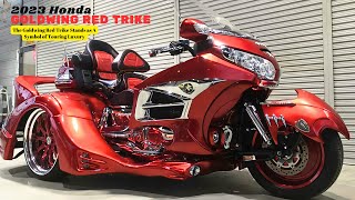 The Goldwing Red Trike Stands as A Symbol of Touring Luxury  2023 Honda Goldwing Red Trike [upl. by Lellih306]