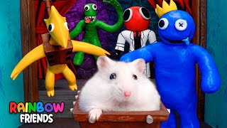 All Amazing RAINBOW FRIENDS CHALLENGES Hamsterious Facing NEW MONSTERS [upl. by Ahsiaa]