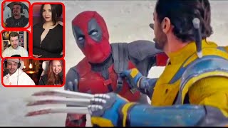 Deadpool amp Wolverine Void Fight Scene Reaction Mashup  First Time Watching [upl. by Gilliette869]