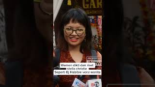 Wamen dikti dan riset stella christie seperti bj Habibie videoshort viralvideo mentri prabowo [upl. by Anesusa]