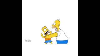 Homer strangling Bart [upl. by Ghiselin323]