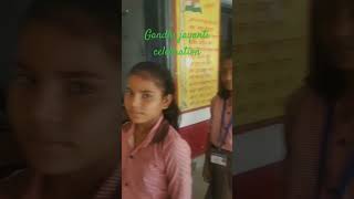 Gandhi jayanti celebration gandhijayanti trending school students short viralvideo gandhi [upl. by Alfredo]