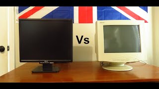 CRT Monitor vs LCD Monitor [upl. by Brockie]