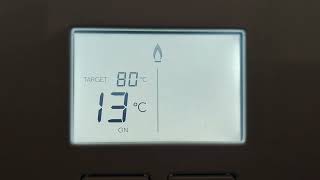 Setting Ideal Logic Heat 2 boiler temperature [upl. by Ynos]