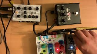 ProCo Rat vs Wampler Ratsbane  with Simplifier MK2 amp OBNE Signal Blender [upl. by Anaidirib]