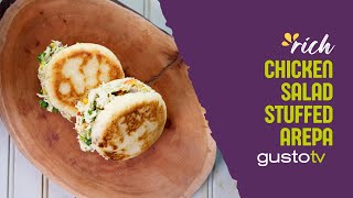 MAKE THE BEST CHICKEN AREPAS WITH VENEZUELAN CHEF  The Latin Kitchen  Gusto TV [upl. by Saxela]