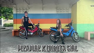 PLEASURE X CHINITA GIRL  TIKTOK COMPILATION  Leo  Dance Cover 1 [upl. by Daney]