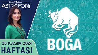 Boğa burcu haftalık burç yorumu 25 Kasım 2024 Astrolog Demet Baltacı astroloji burçlar haber [upl. by Eaneg592]