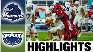 Monmouth vs Florida Atlantic Highlights  College Football Week 1  2023 College Football [upl. by Navoj]