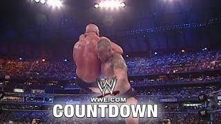 WWE Top 10  Rocks Biggest Wins [upl. by Imorej]