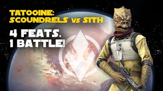 Tatooine Scoundrels vs Sith Galactic Challenge  SWGOH GC X [upl. by Adyan858]