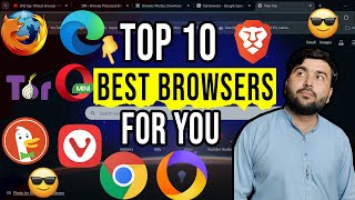 10 Best Browsers 2024  Best Browser for Android and PC bestbrowser [upl. by Hcab]