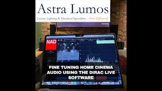 Dirac Live Software  Fine Tuning Cinema Room Audio [upl. by Barbey]