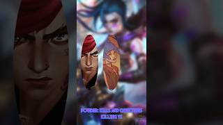 Jinx vs Vi Arcane Fractured Skin Interaction  Quick Voice Lines Showcase [upl. by Neirol]