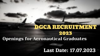 Airworthiness Officer Vacancy in DGCAGovernment Jobs for Aeronautical EngineersAERO HUB [upl. by Bohman852]