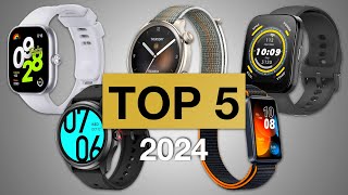 LOS 5 MEJORES SMARTWATCH CALIDAD PRECIO DE 2024 [upl. by Yajnas]