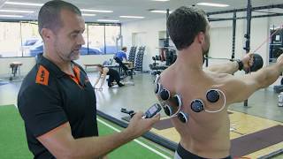 Compex Rehabilitation Shoulder Injury [upl. by Enerahs]