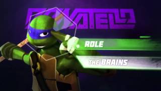 Donatellos Biography  TMNT 2012 [upl. by Arteid233]