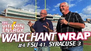 FSU Football  Vitamin Energy Warchant Wrap  FSU 41 Syracuse 3  instant analysis  Florida State [upl. by Elish]