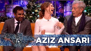 Aziz Ansari Cant Understand Ian McKellens Northern Accent  The Jonathan Ross Show [upl. by Dorfman238]