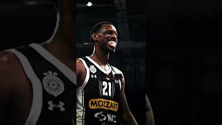 Nunnally u Partizanu🖤🤍 basketball edit partizan [upl. by Glavin936]