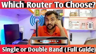 Dual band network router vs single band network router which one to choose I 24Ghz or 5Ghz [upl. by Sumedocin351]