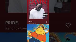 Kendrick Lamar  DAMN TRACKS RANKED kendricklamar kendrick damn album [upl. by Ludewig]