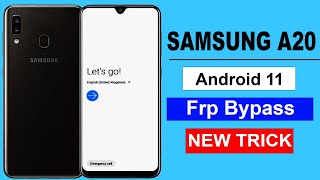 Samsung A20 Android 11 1213 Frp Bypass  How to Remove Google Account from Samsung A20 Android 11 [upl. by Enidlarej]