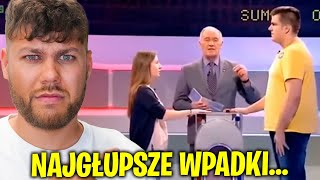 NAJGŁUPSZE WPADKI NA TELETURNIEJACH [upl. by Nsaj]