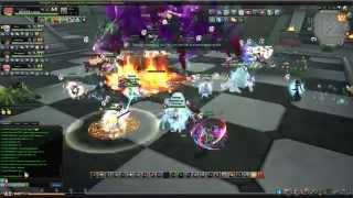 Aura Kingdom  15F Sky Tower Raid Gameplay Pandas [upl. by Yemarej]