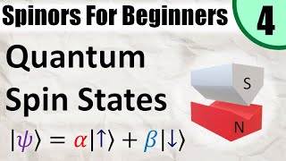 Spinors for Beginners 4 Quantum Spin States SternGerlach Experiment [upl. by Gemini]