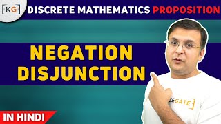 3 Negation and Disjunction in propositional logic  disjunctive syllogism [upl. by Lundt]