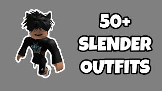 50 SLENDER OUTFITS ROBLOX  ROBLOX SLENDER OUTFITS  SLENDER ROBLOX OUTFITS  SLENDER OUTFITS [upl. by Horsey842]