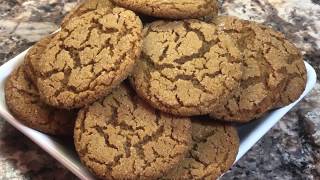 Gingersnap Cookie Recipe [upl. by Dde377]