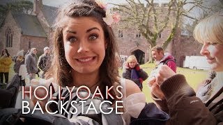 Hollyoaks Behind the Scenes Texas and Wills Wedding [upl. by Latreese]